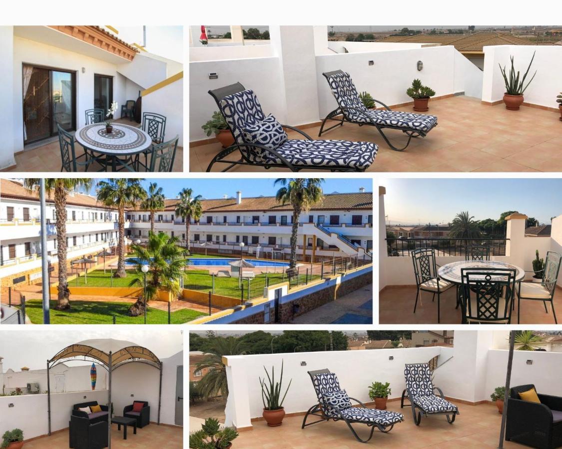 L' Azotea Del Sol Appartement Typique La Puebla Exteriör bild